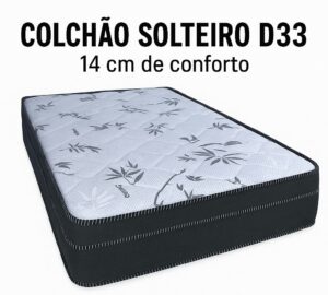 COLCHÃO SOLTEIRO D33